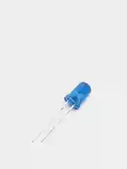 10 штук Светодиод 5мм цветная колба синяя линза 3.0-3.4v 20ma