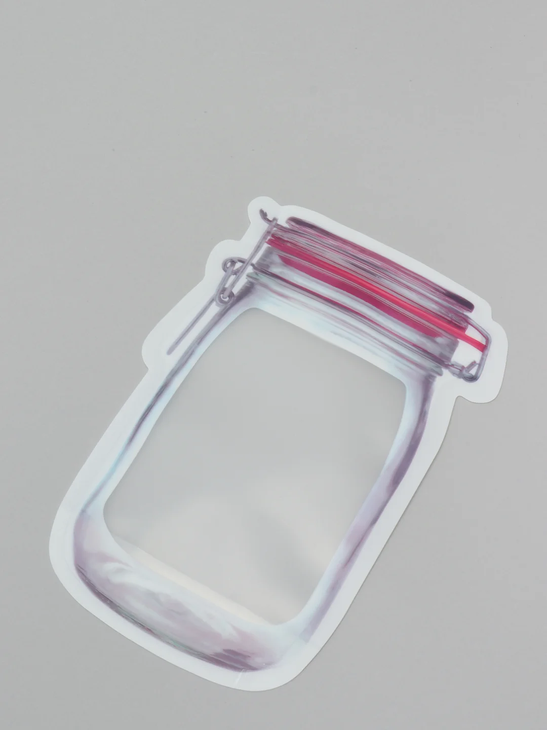Красный пакеты для хранения и заморозки Zip-lock