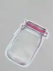 Красный пакеты для хранения и заморозки Zip-lock