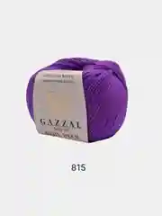 Лавандовый пряжа  Gazzal Baby Wool  20% Кашемир 40% Акрил 40% Мериносовая шерсть 50г 175м