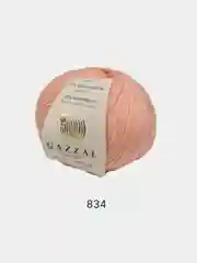 Карамельный пряжа  Gazzal Baby Wool  20% Кашемир 40% Акрил 40% Мериносовая шерсть 50г 175м