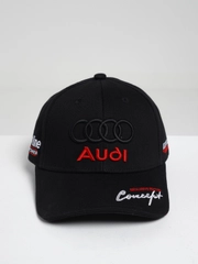 Бейсболка / кепка мужская / женская / унисекс с объемной вышивкой AUDI / Ауди