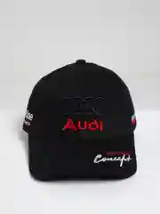 Бейсболка / кепка мужская / женская / унисекс с объемной вышивкой AUDI / Ауди
