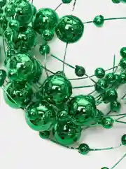Зеленый бусины на леске для рукоделия, хром, 2 штуки