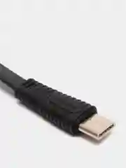 Черный кабель для зарядки LENYES LC 25см Lightning , Type-C, micro-USB