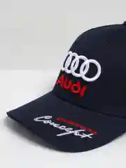 Бейсболка / кепка мужская / женская / унисекс с объемной вышивкой AUDI / Ауди