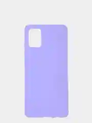 Лавандовый чехол Samsung Galaxy A51 силиконовый матовый