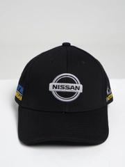 Бейсболка / кепка мужская / женская / унисекс с объемной вышивкой Nissan / Ниссан