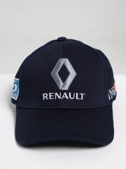 Бейсболка / кепка мужская / женская / унисекс с объемной вышивкой Renault / Рено