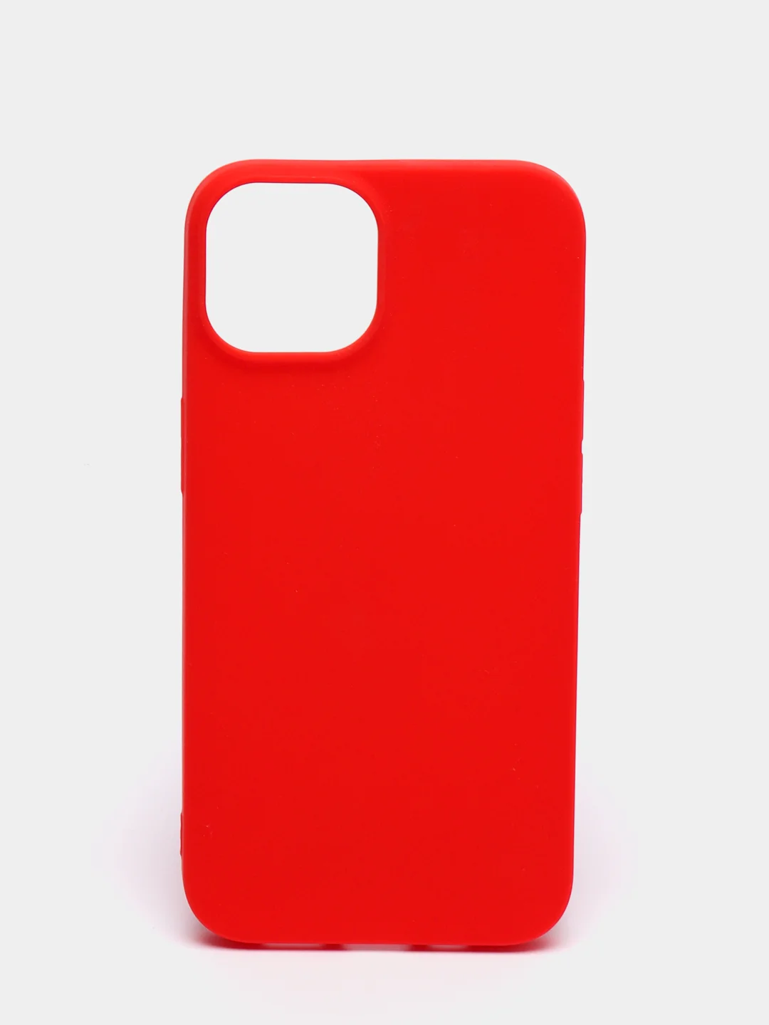 Красный чехол для iPhone 13, 13 Pro, 13 Pro max, силикон