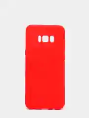 Красный силиконовый чехол Samsung Galaxy S6 edge S7 S8 Plus S9 S10 S10E S20 A51 A71 S20FE A52 A72