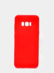 Красный силиконовый чехол Samsung Galaxy S6 edge S7 S8 Plus S9 S10 S10E S20 A51 A71 S20FE A52 A72