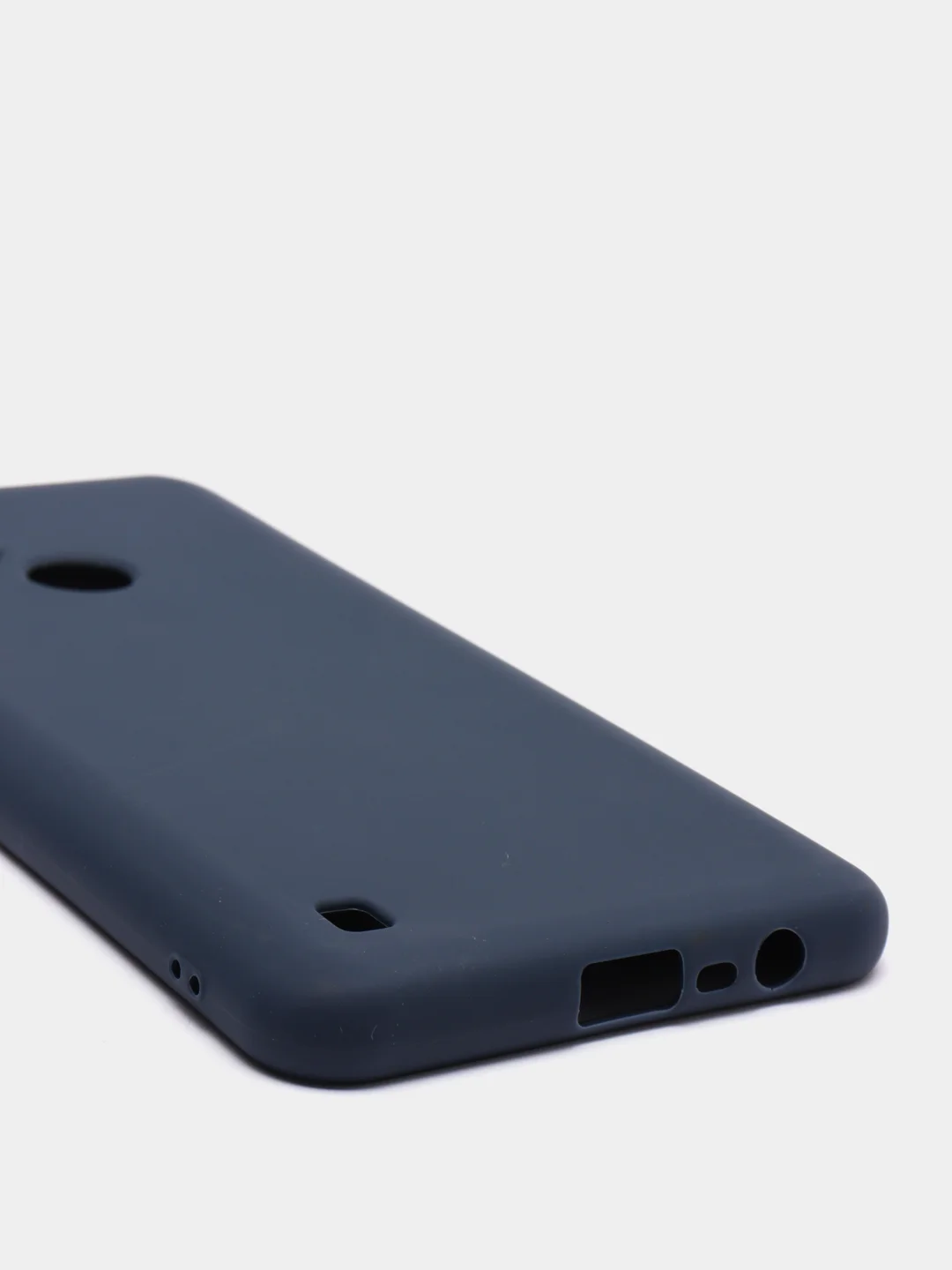 Синий чехол для Realme C21, Realme  7,  Realme  C11 / C20, матовый силиконовый