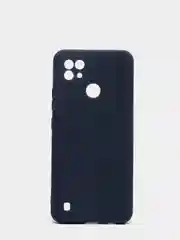 Синий чехол для Realme C21, Realme  7,  Realme  C11 / C20, матовый силиконовый