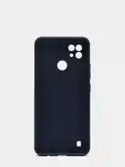 Синий чехол для Realme C21, Realme  7,  Realme  C11 / C20, матовый силиконовый