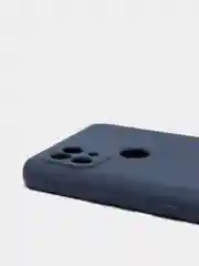 Синий чехол для Realme C21, Realme  7,  Realme  C11 / C20, матовый силиконовый