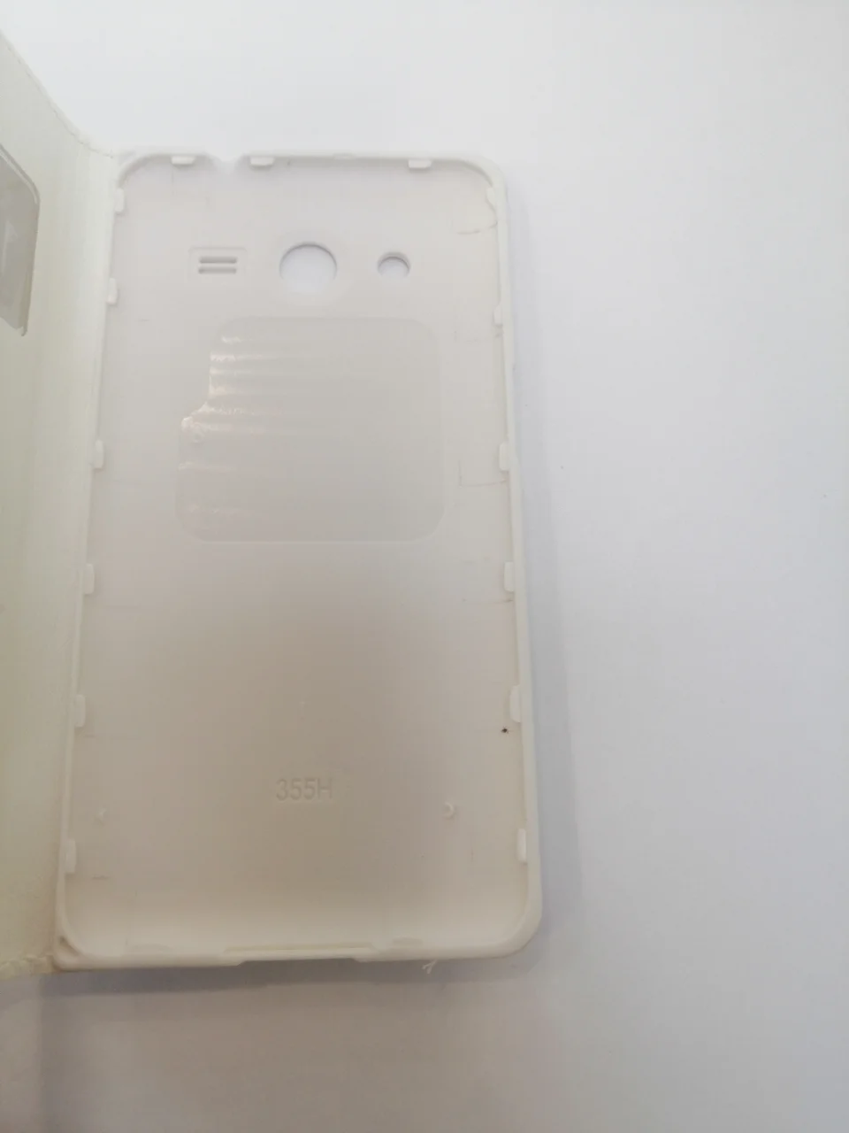 Белый чехол-книга Samsung/Самсунг А5(А500)/А3 2016(А310)/а5 2016(А510)/а7 2016(А710)g355 с окном