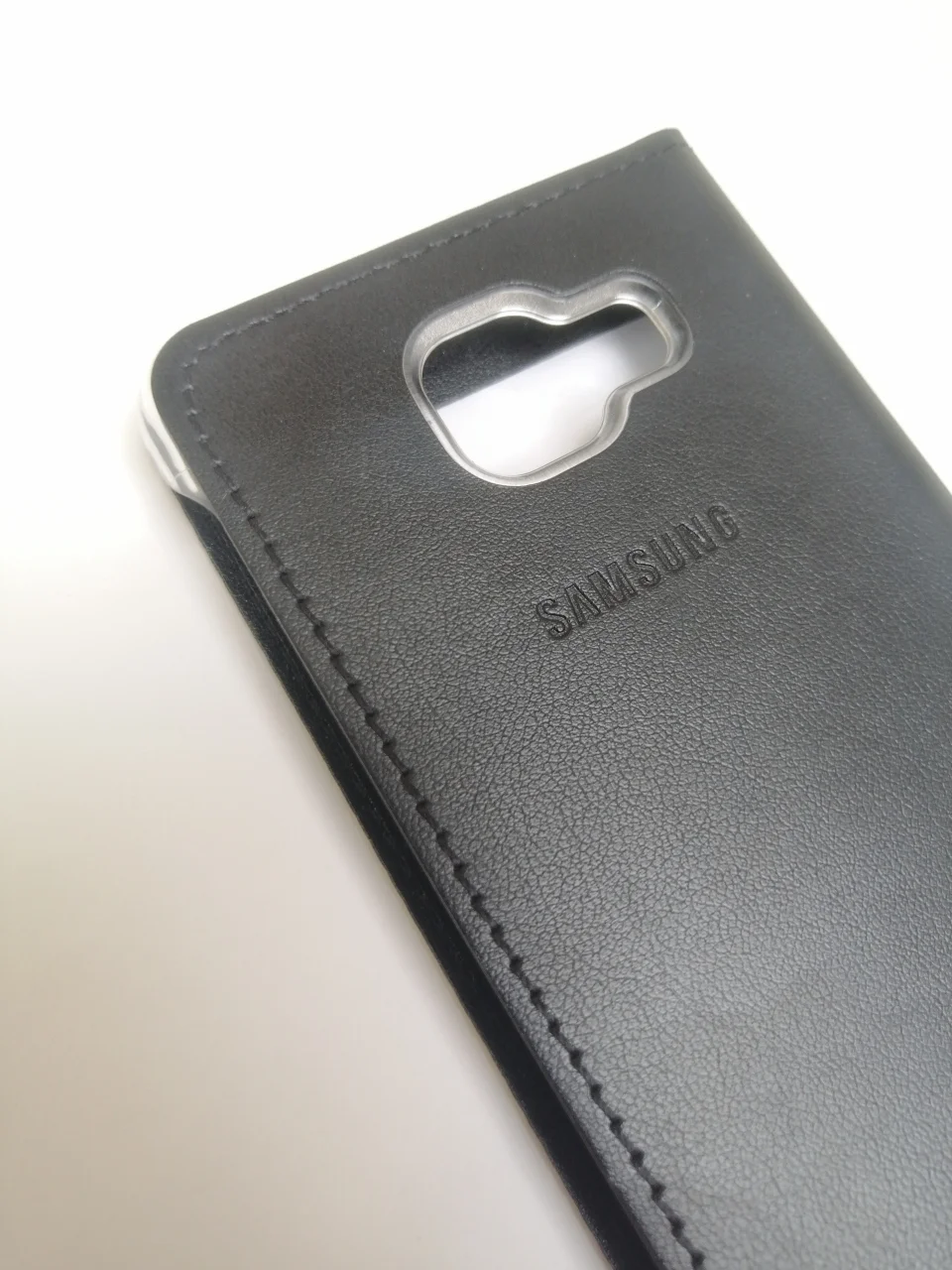 Белый чехол-книга Samsung/Самсунг А5(А500)/А3 2016(А310)/а5 2016(А510)/а7 2016(А710)g355 с окном