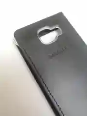 Белый чехол-книга Samsung/Самсунг А5(А500)/А3 2016(А310)/а5 2016(А510)/а7 2016(А710)g355 с окном
