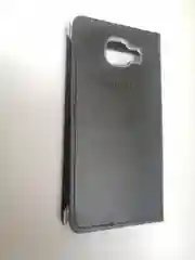Белый чехол-книга Samsung/Самсунг А5(А500)/А3 2016(А310)/а5 2016(А510)/а7 2016(А710)g355 с окном