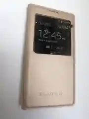 Белый чехол-книга Samsung/Самсунг А5(А500)/А3 2016(А310)/а5 2016(А510)/а7 2016(А710)g355 с окном