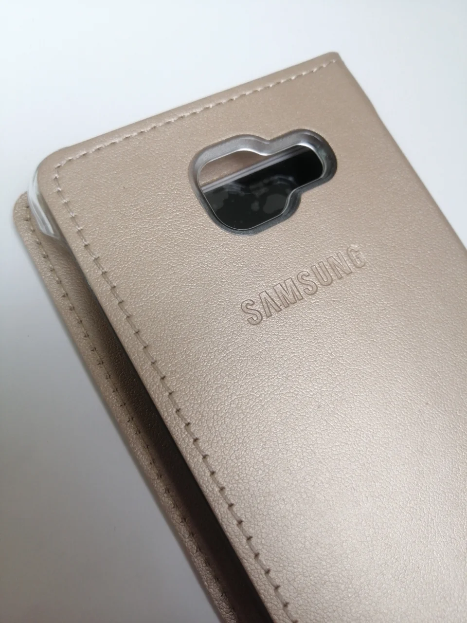 Белый чехол-книга Samsung/Самсунг А5(А500)/А3 2016(А310)/а5 2016(А510)/а7 2016(А710)g355 с окном