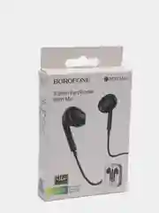 Черный наушники с микрофоном Borofone BM30 Max (3.5mm/Type-C/Lightning)