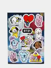 Синий стикеры "BTS", А5
