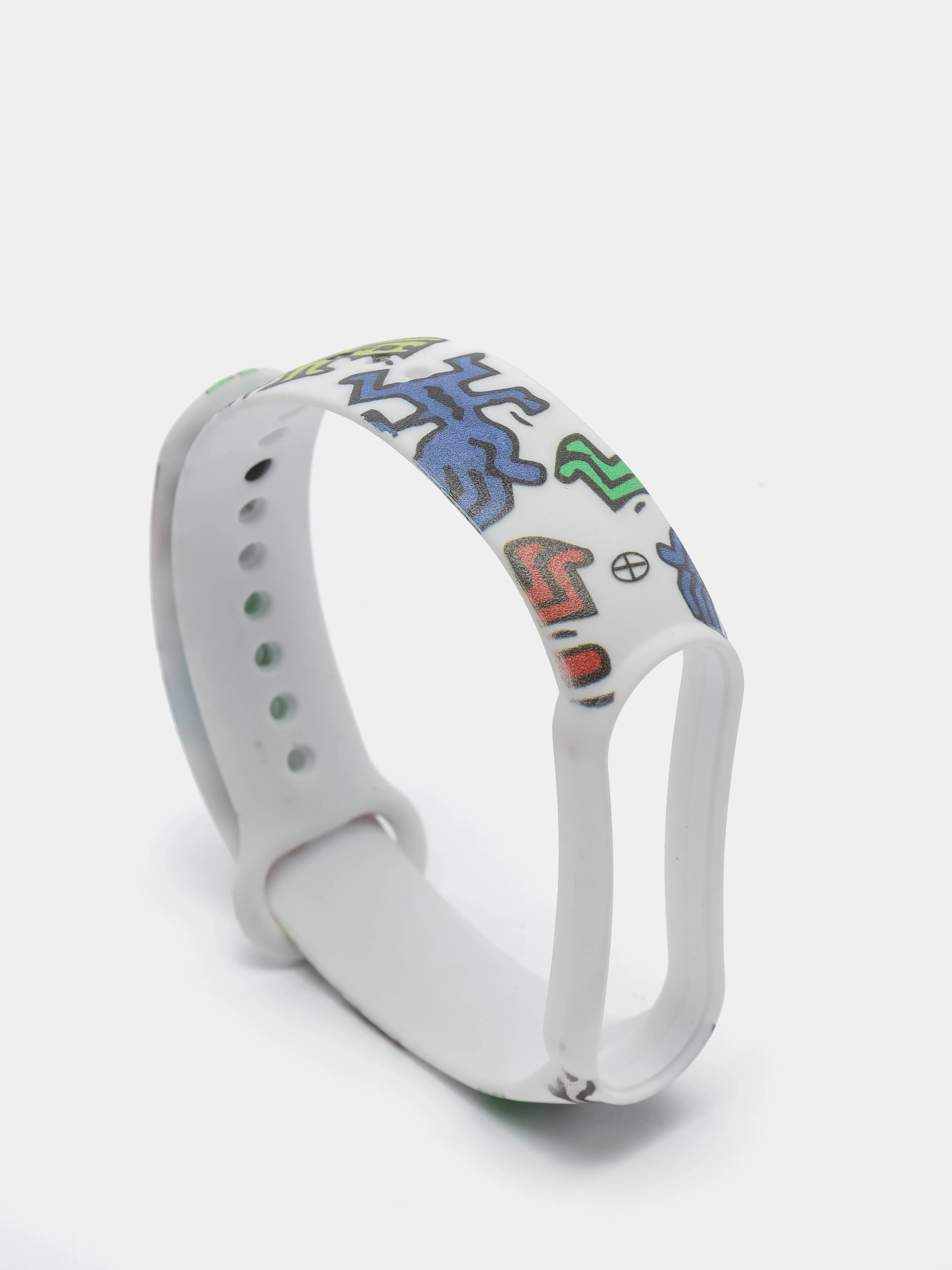 Индиго ремешки с рисунком для Xiaomi Mi Band
