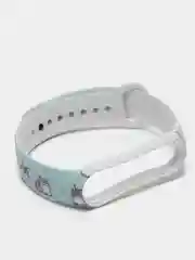 Бирюзовый ремешки с рисунком для Xiaomi Mi Band
