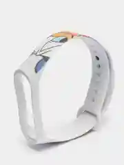 Синий ремешки с рисунком для Xiaomi Mi Band