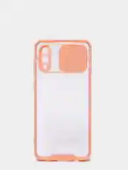 Конфетный чехол Samsung Galaxy A02, Самсунг Галакси А02 пластиковый прозрачный с защитой камеры
