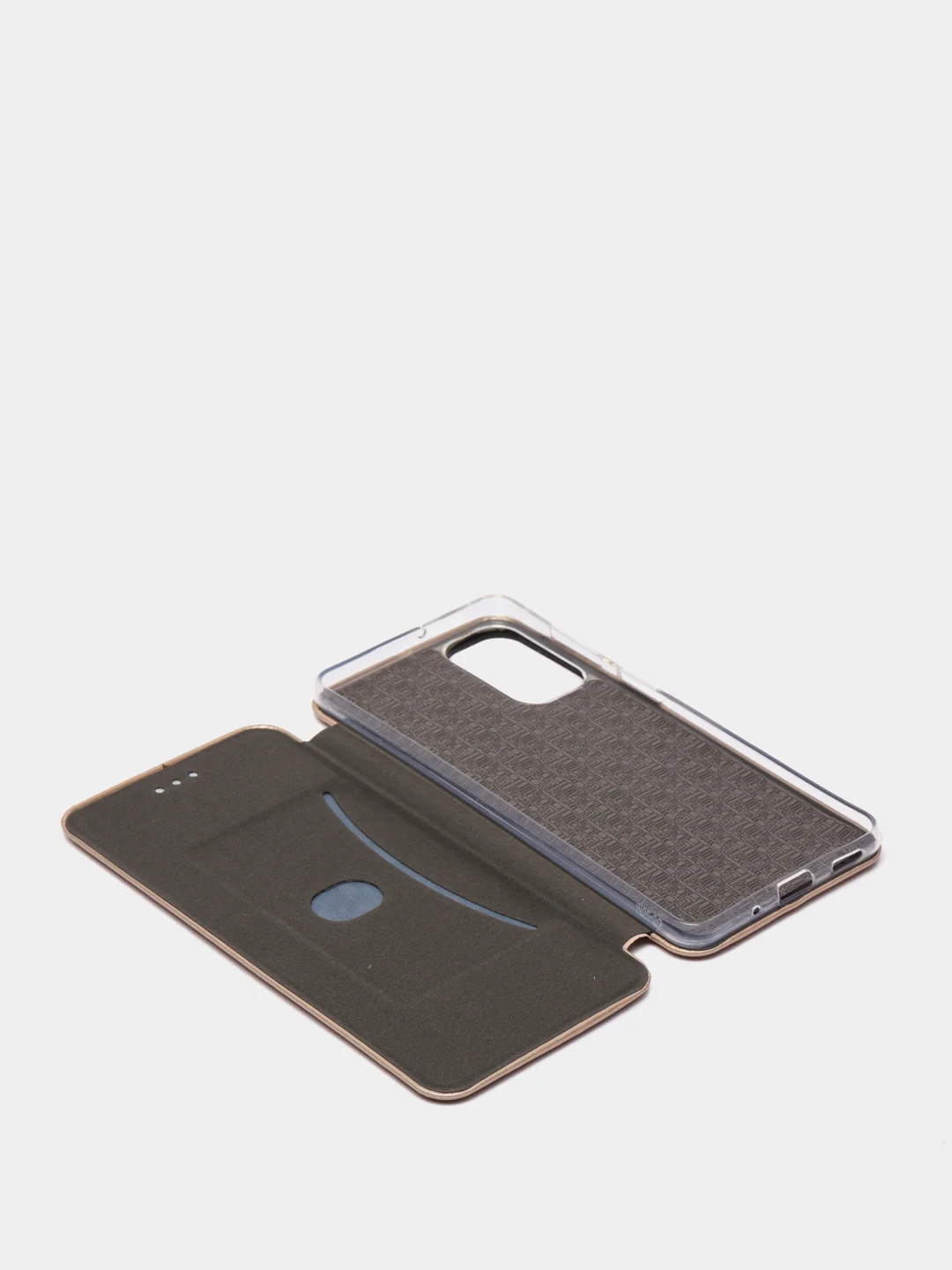 Золотой чехол книжка для Samsung Galaxy M52
