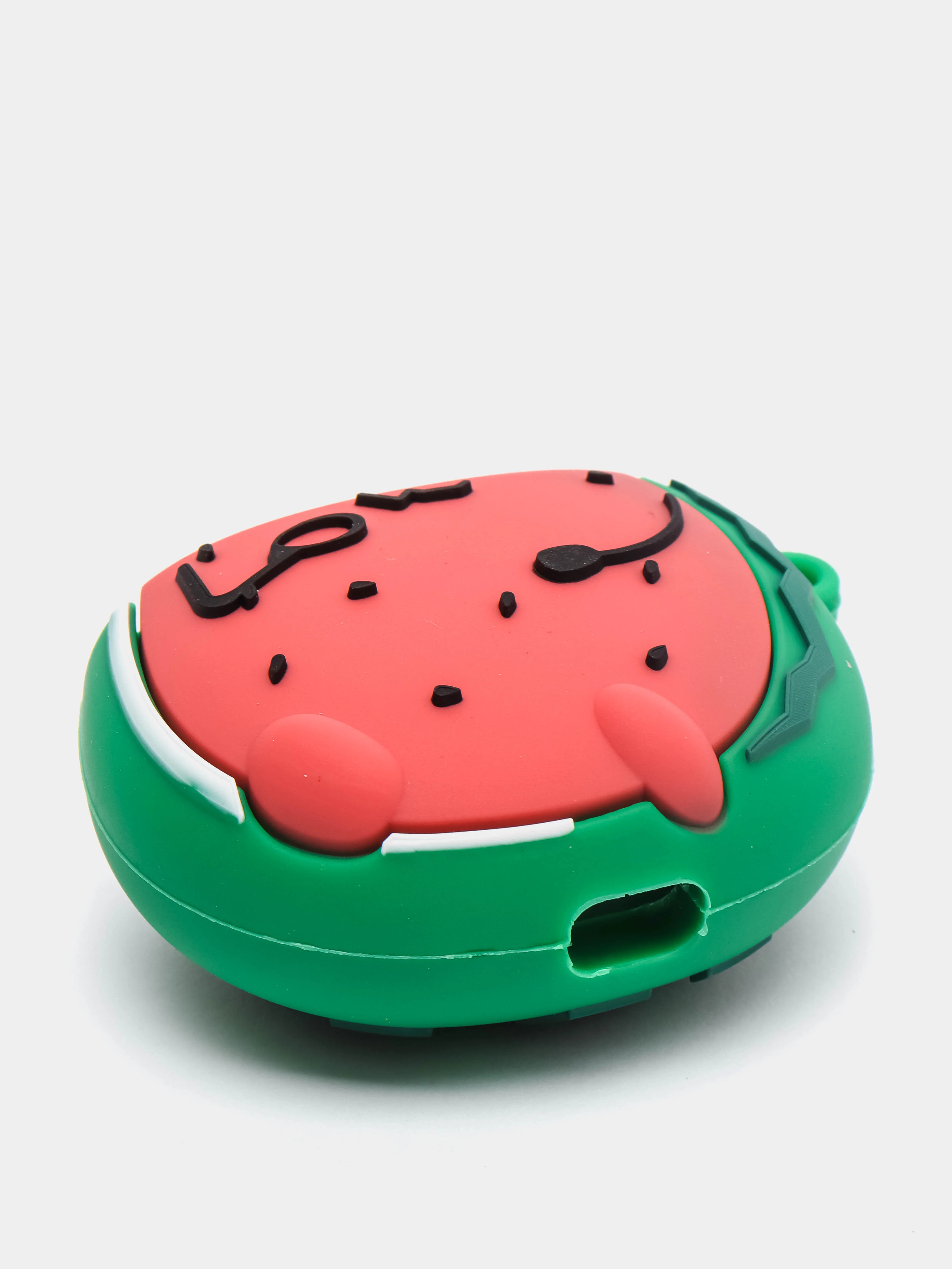 Коралловый меланж чехол-игрушка для наушников AirPods 1,2 (Эирподс 1,2 Аирподс 1,2)
