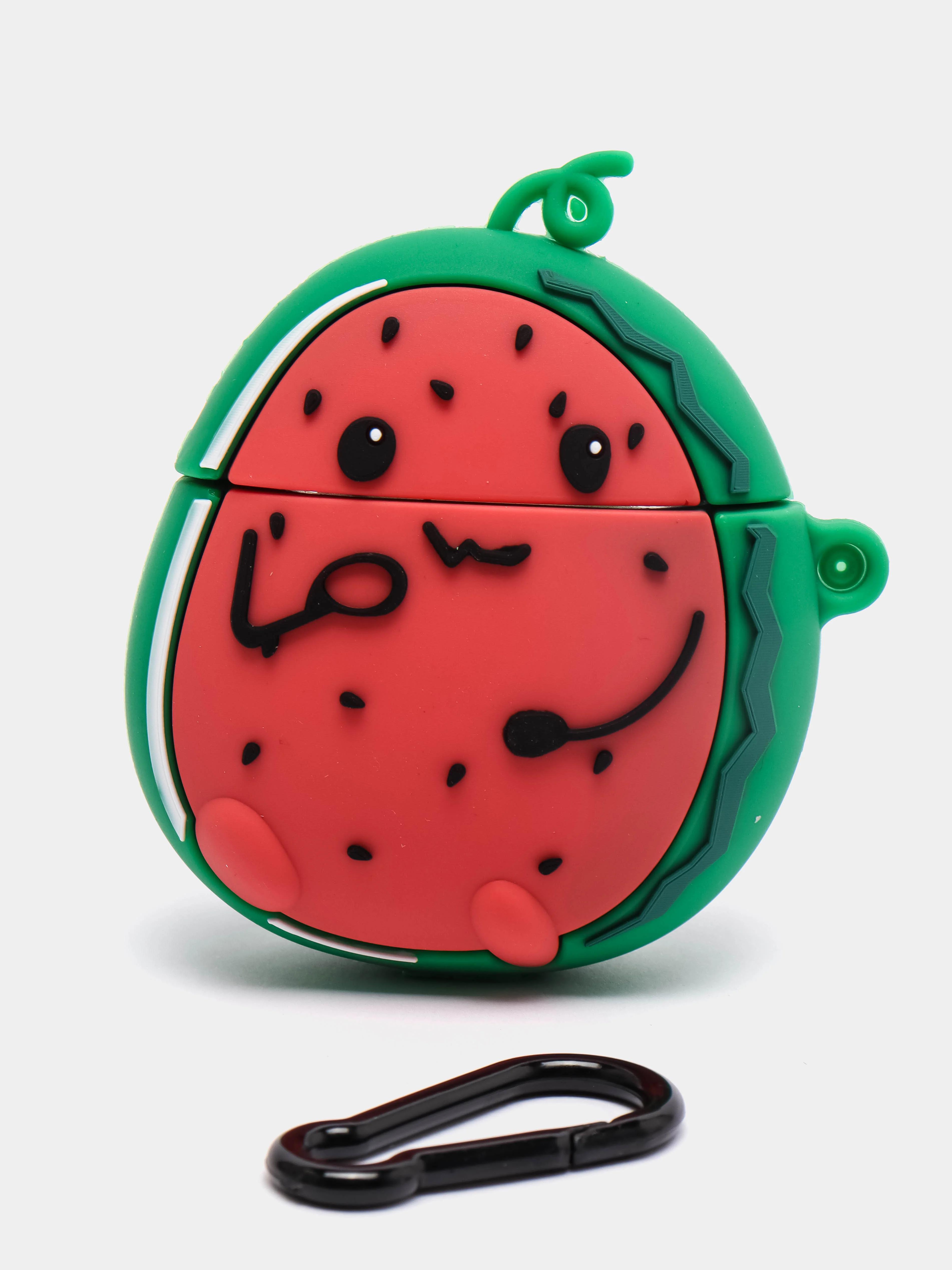 Коралловый меланж чехол-игрушка для наушников AirPods 1,2 (Эирподс 1,2 Аирподс 1,2)