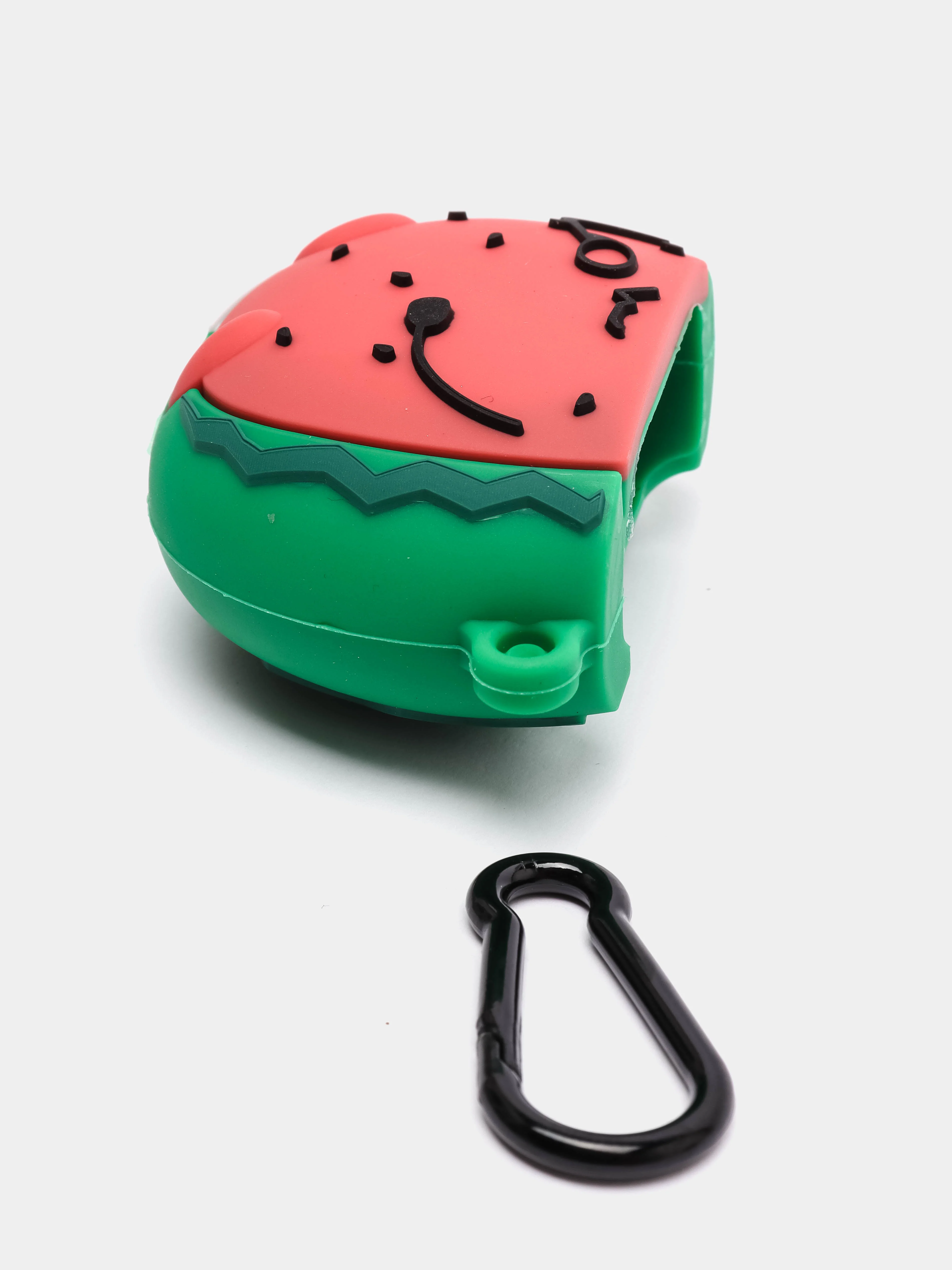 Коралловый меланж чехол-игрушка для наушников AirPods 1,2 (Эирподс 1,2 Аирподс 1,2)