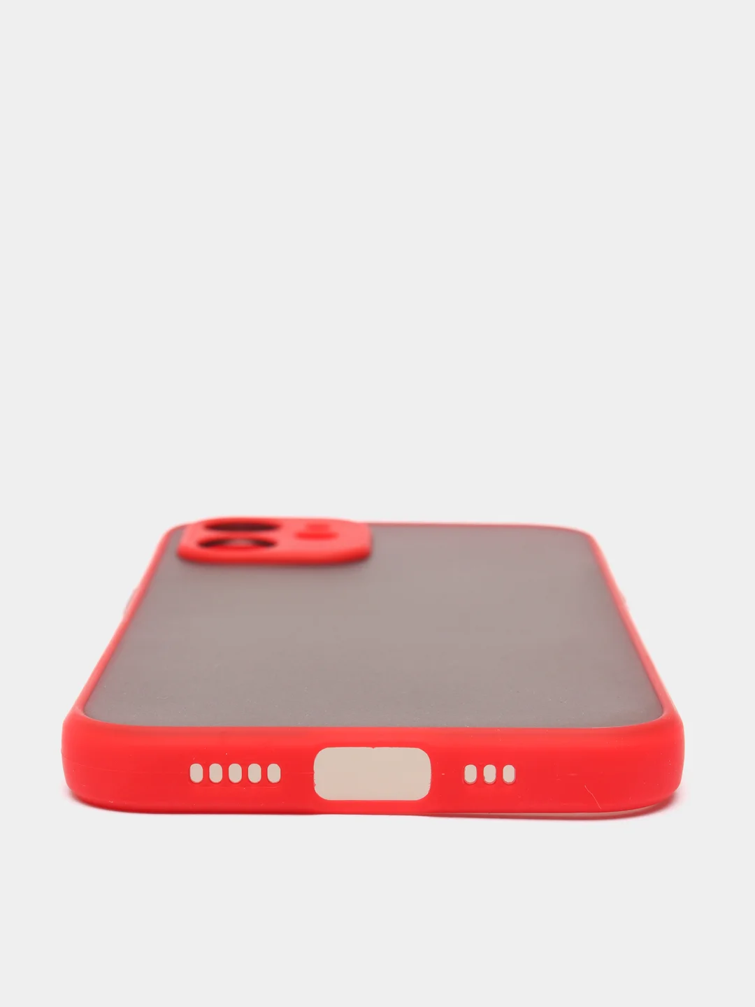 Красный чехол противоударный матовый Apple IPhone XR, 11, 12