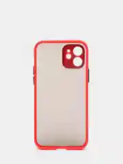 Красный чехол противоударный матовый Apple IPhone XR, 11, 12