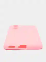 Розовый чехол для Xiaomi Poco F3 / Xiaomi Redmi K40 Pro силиконовый матовый