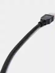 Черный светодиодная USB лампа для подсветки, яркий фонарик