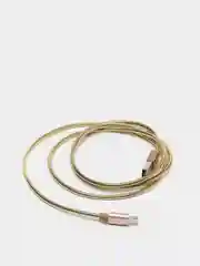 Золотой кабель зарядки особопрочный Remax Silver Serpent RC-080