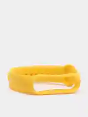 Желтый силиконовый ремешок для Xiaomi Mi Band 5 / Mi Band 6, Сяоми Ми Банд 5 / Ми Банд 6