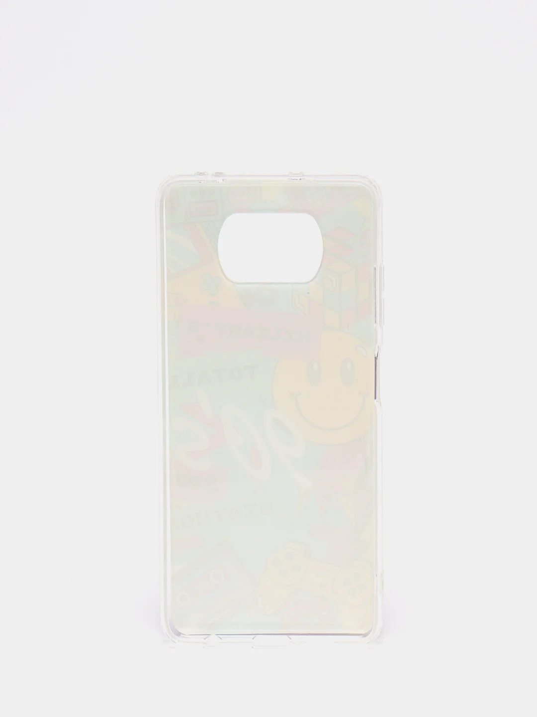 Медный чехол силиконовый для Xiaomi Poco X3 NFC/ Poco X3 Pro (Сяоми Поко Х3 Про), с рисунком