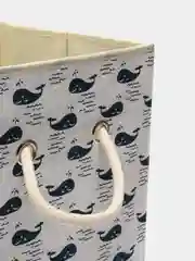 Короб стеллажный для хранения Киты, 27х27х27 см , цвет белый