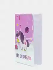 Обложка на паспорт "I'm UNIQUEorn", голография