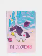 Обложка на паспорт "I'm UNIQUEorn", голография