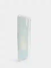Темно-синий чехол Apple iPhone XR силиконовый с рисунком