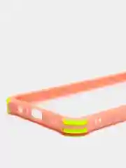 Конфетный чехол для Huawei Y6P, Хуавей У6П пластиковый матовый с цветными кнопками