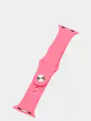 Розовый силиконовый ремешок для Apple Watch 4, 5, 6, 7, 8, SE на 38/42/40/44/41/45