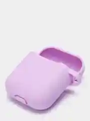 Сиреневый силиконовый чехол для AirPods 1 и AirPods 2